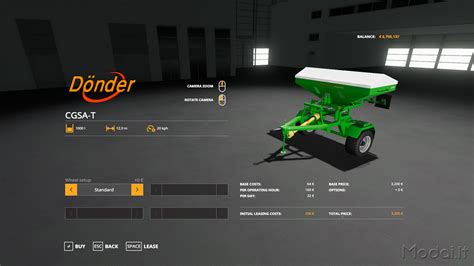 Donder Cgsa T V1200 Modailt Farming Simulatoreuro Truck