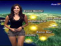 Weather Girl Susana Almeida Rocks Her Sexy Shorts