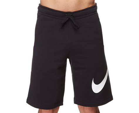 Nike Men S Club Fleece Shorts Black Nz