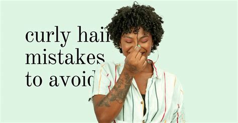 How To Take Care Of Curly Hair Common Curly Hair Mistakes To Avoid