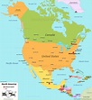 North America Map | Countries of North America | Maps of North America
