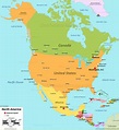 Free Printable Map North America - Printable Templates