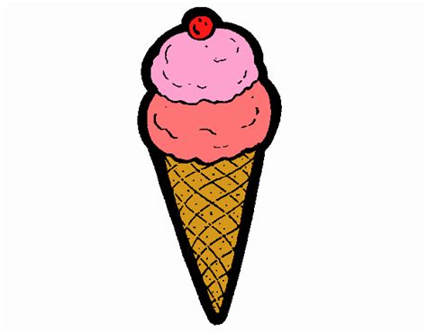 Dessin d une glace italienne kawaii dessin facile enfant youtube from i.ytimg.com. Dessin de Cornet de glace colorie par Membre non inscrit ...