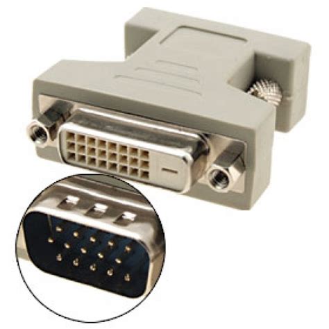 Average rating:0out of5stars, based on0reviews. VGA Male to DVI female Converter adapter - Cable Adapters