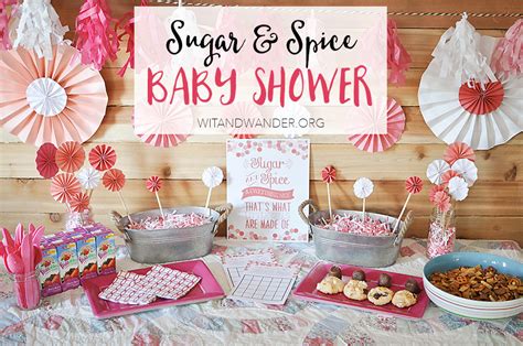 Sugar And Spice Baby Shower Our Handcrafted Life
