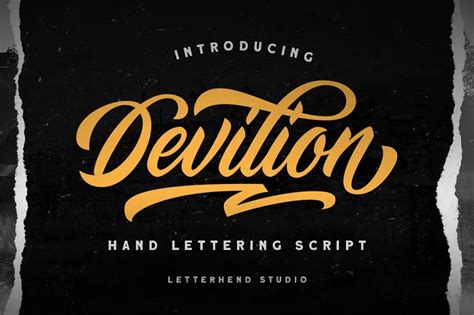 28 Best Hand Lettering Fonts Free And Premium 2024