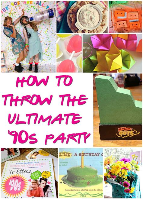 29 Essentials For Throwing A Totally Awesome 90s Party 90s Theme