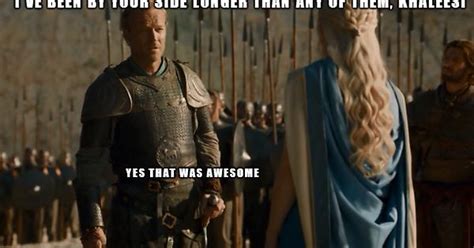 my opinion of what jorah was thinking from tonights episode no spoilers meme on imgur