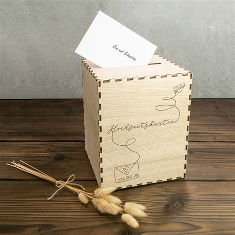 Briefboxen Aus Holz Zur Hochzeit