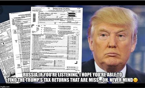 Trumps Tax Returns Imgflip