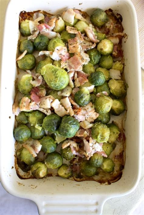 • 97% would make again. Oven Roasted Brussels Sprouts with Bacon