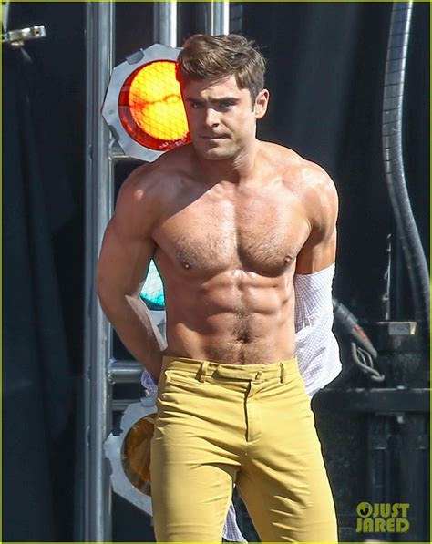 Zac Efrons Shirtless Flex Off Stunt Photos Are Too Amazing Photo