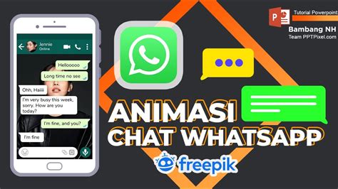 Animasi Chat Whatsapp Di Powerpoint 2019 Youtube