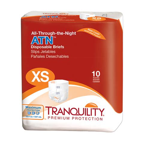 Tranquility Adult Diapers Atn With Tabs Carewell