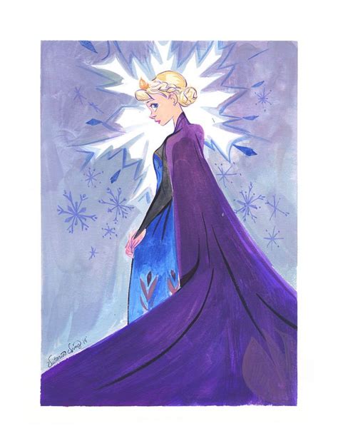 Disney Fine Art Snow Queen By Victoria Ying Elsa The Snow Queen