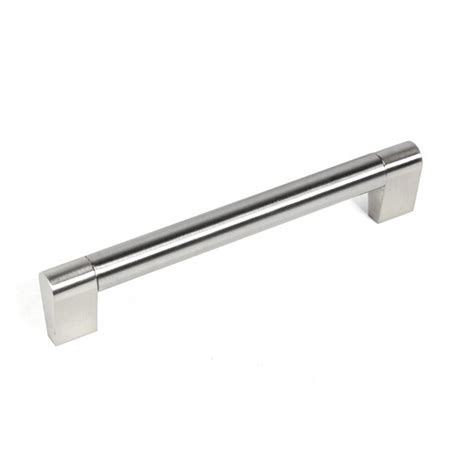 I was going to try to find identical hinges in a stainless steel finish to match all my stainless steel. Empire 8-3/8" Stainless Steel Finish Cabinet Bar Pull Handle