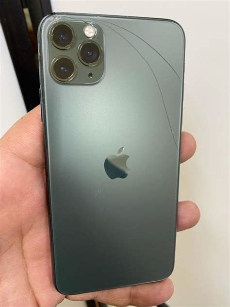 Iphone 11 Pro Max 64gb Atandt Or Cricket With Light Crack Back For Sale