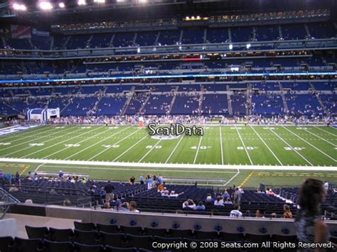Seat View From Section 212 At Lucas Oil Stadium Indianapolis Colts