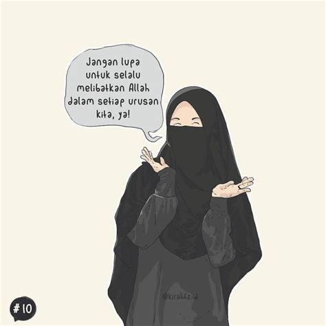 Para perempuan muslimah yang memakai cadar akan lebih dihargai oleh semua orang. 2019 Gambar Kartun Muslimah Terbaru Kualitas HD