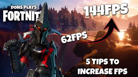 How To Increase Fortnite Fps For Free Youtube