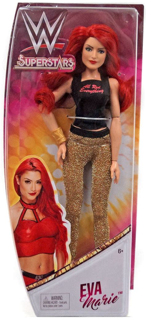 Wwe Wrestling Superstars Fashions Eva Marie 12 Doll Mattel Toys Toywiz