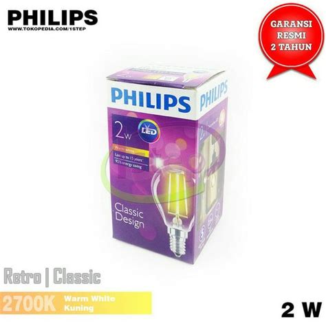 0 ratings0% found this document useful (0 votes). Lampu Led Philips 2W E14 Classic Retro Bohlam 2 Watt E14 ...