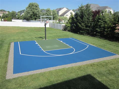 Basketball Court Dimensions Home Court Hoops
