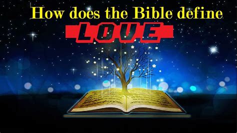 I like to think somewhere in the middle of this but the thing that gets me going about the old testament is how self centered and vengeful an all knowing god is. How does the Bible define love? - YouTube