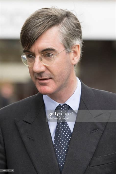 Jacob Rees Mogg Mp For North East Somerset Arrives For A Talk News