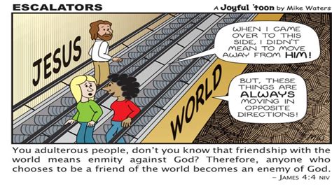 Escalators Christian Cartoons With Joyful Message Joyful Toons