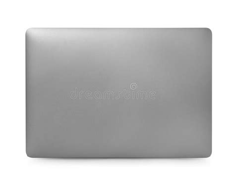 Open Laptop Isolated On White Modern Technology Stock Photo Image Of