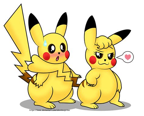 Pikachu Love By Aleximusprime On Deviantart