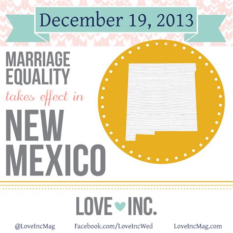 New Mexico Supreme Court Legalizes Same Sex Marriage Love Inc Mag
