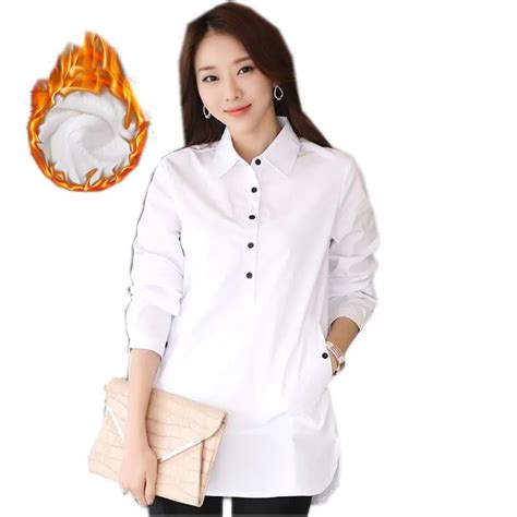 Elegant Blouse White Shirt Women Plus Size S 3xl Ladies Office Shirts