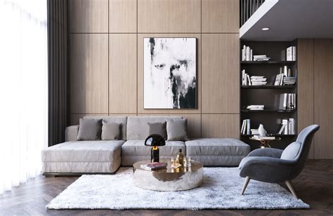 Living Room Kitchen Interior Scene For 3ds Max Corona Render 3d Model