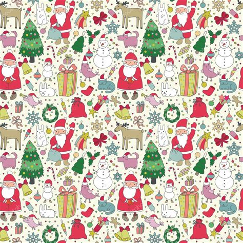 Christmas Seamless Pattern — Stock Vector © Tets 31244083