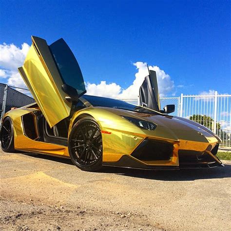 Lamborghini aventador price (gst rates) in india starts at ₹ 5.01 crore. Gold Lamborghini Aventador ~ www.SouthBeachExoticRentals.com
