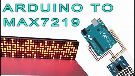 Max7219 Led Matrix Display Arduino Tutorial 4 Examples Vrogue