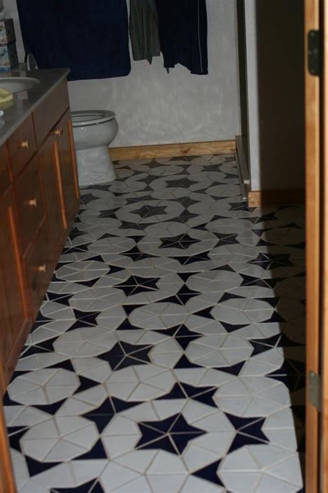 I bet there are millions of types for these fantastic tiles, which maybe you'll see someday on our website, but, today we're sharing the simplest and most popular monochromatic, neutral colored tile combinations. Penrose Tile Bathroom - Kites and Darts | Penrose tiling ...