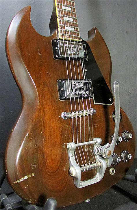 1972 Gibson SG Standard W Bigsby Original Hardcase Reverb