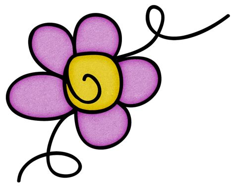 Flowers Clipart Doodle Flowers Doodle Transparent Free For Download On