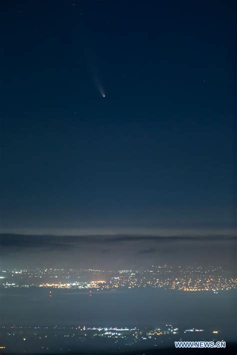 Comet Neowise Seen In Sky Over San Francisco Bay Area Xinhua