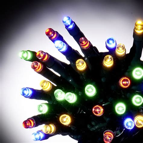 Wilko 100 Multicoloured Battery Operated Led Christmas Lights With