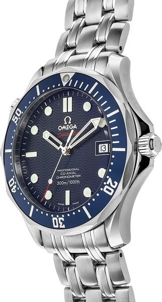 22208000 Omega Seamaster Automatic Blue Dial Mens Watch 22208000