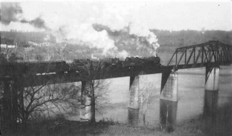 The Railroad And The Trestle Across The White River Brought The Town Of