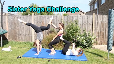 Sister Yoga Challenge Ktgymnasticsfan Youtube