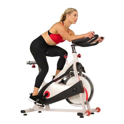 Sunny Health And Fitness Stationary Belt Drive Indoor Cycling Exercise