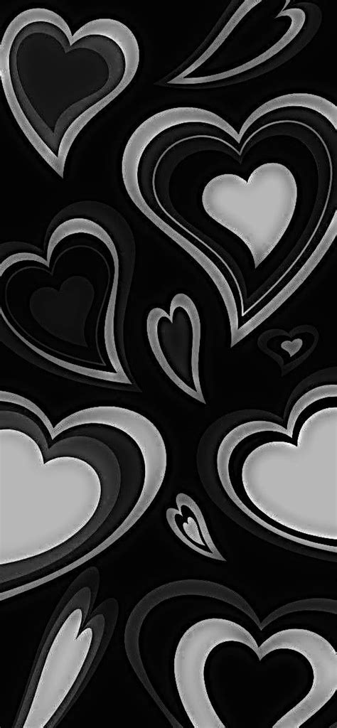 Top 180 Heart Wallpaper Black
