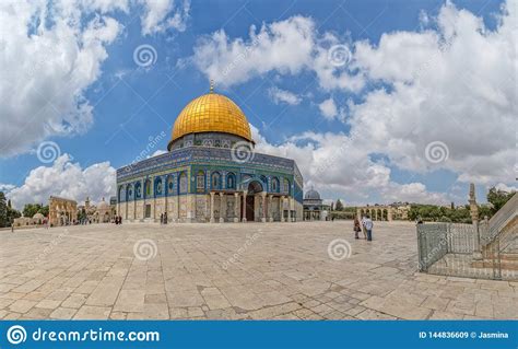 Dome Of The Rock Temple Mount Jerusalem Editorial Stock Image Image