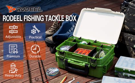 Rodeel Specialist Tackle System Caja De Aparejos De Pesca Para Almacenamiento Y Organización De